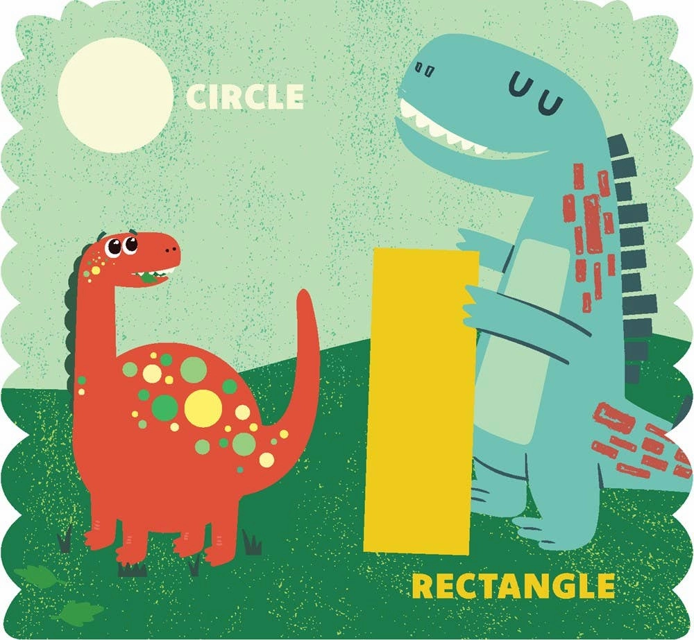 Books with Bumps: Dino Shapes Board Book