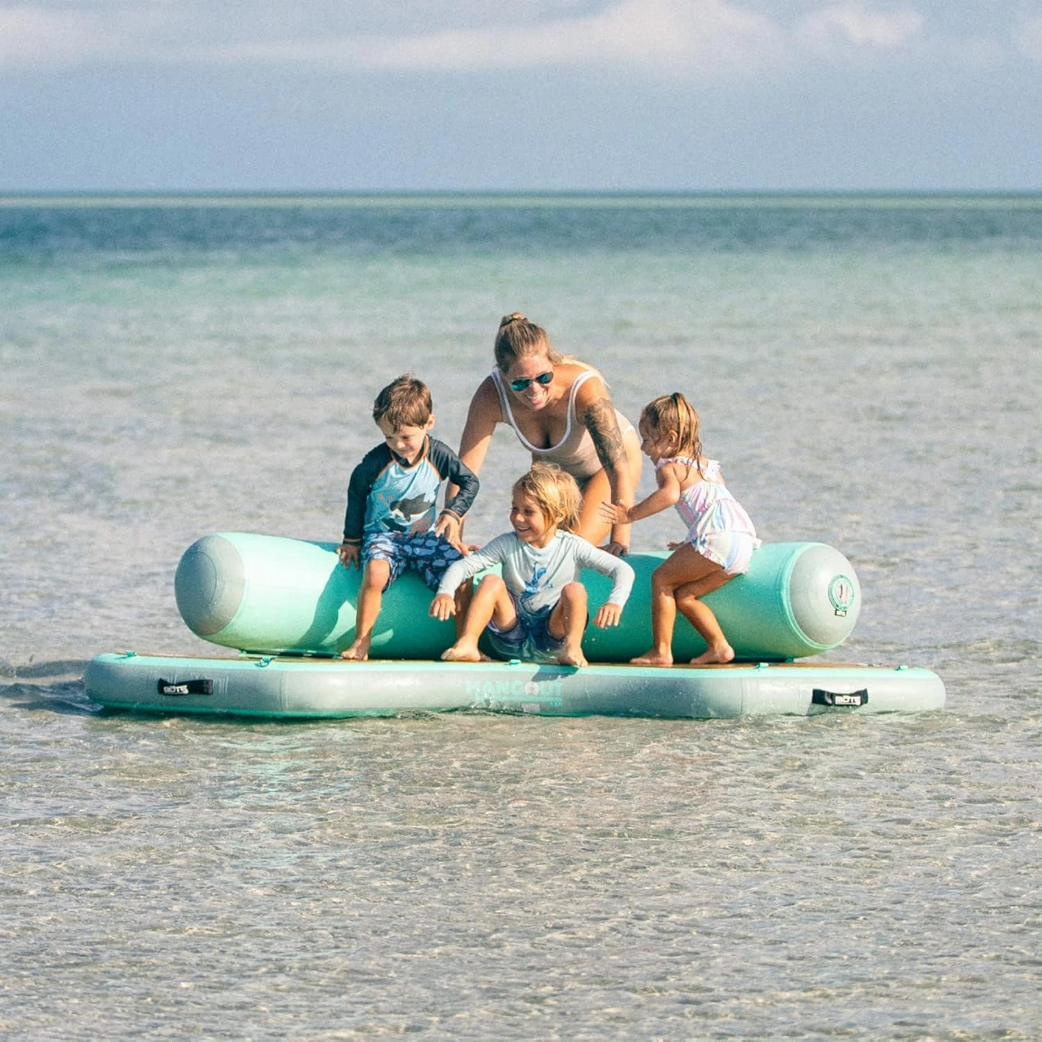 BOTE Inflatable Dock Hangout Suite Customizable Configurations Floating Party Raft Adults Kids Family Friendly MAGNEPod Compatible Packable Portable Towable, Multiple Sizes & Styles
