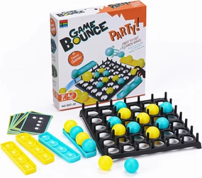 Bounce Ball Party Game Table Jumping Ball Toys Funny Jumping Tabletop Games Family Party Connect Board Games Desktop Bouncing Adults and Kids Toys