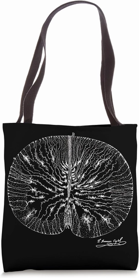 Brain Neuron Ramon y Cajal Illustration Tote Bag