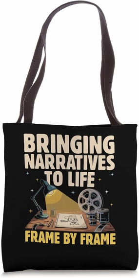Bringing Narratives To Life Frame By Frame Animation Animate Tote Bag