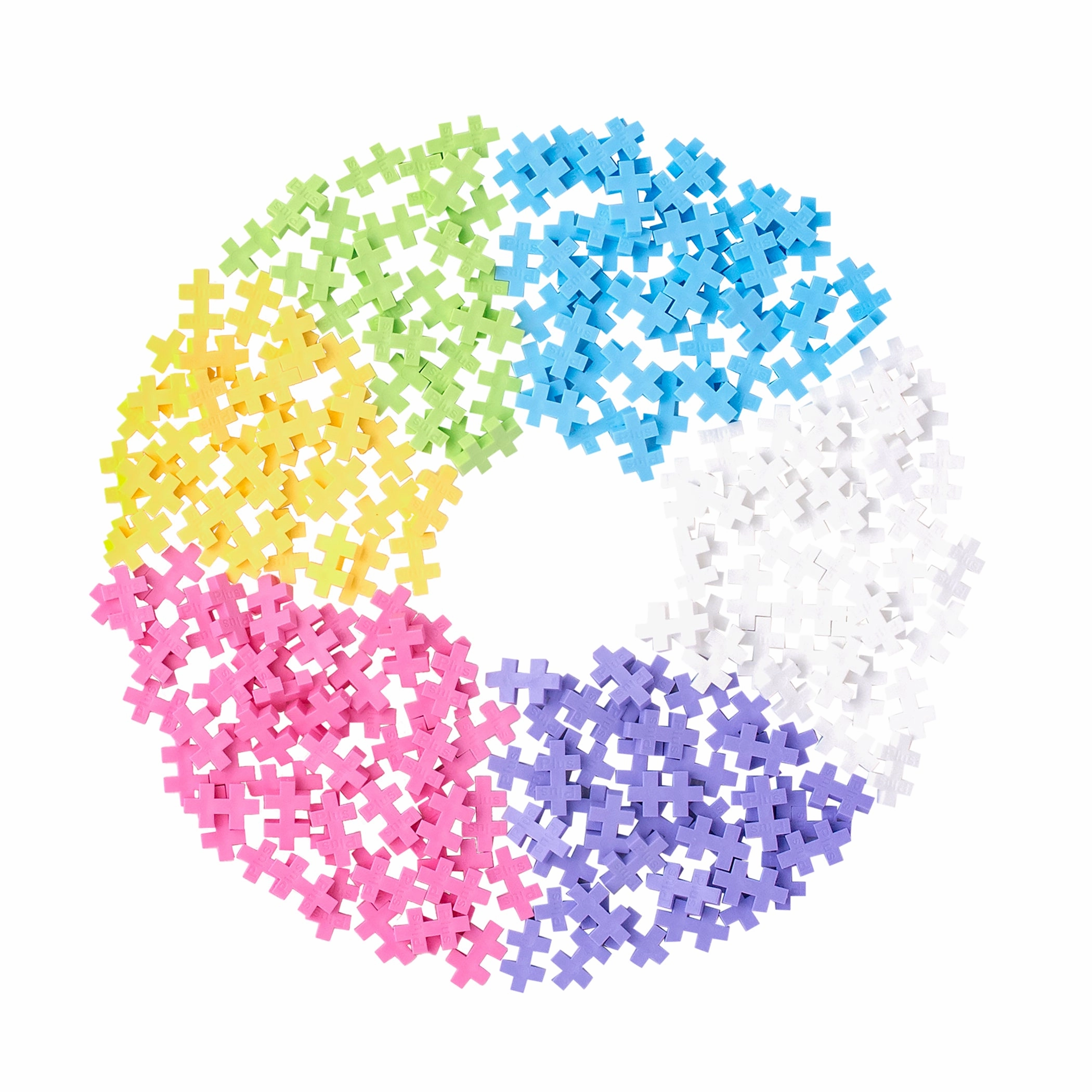 Building Blocks 240-Piece Tube, Pastel