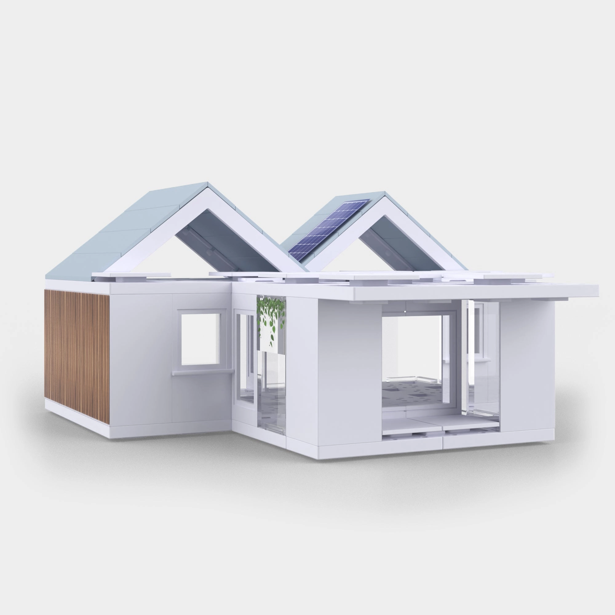 Bundle kit of 12 Arckit GO Eco Model House Kits & Building Plates