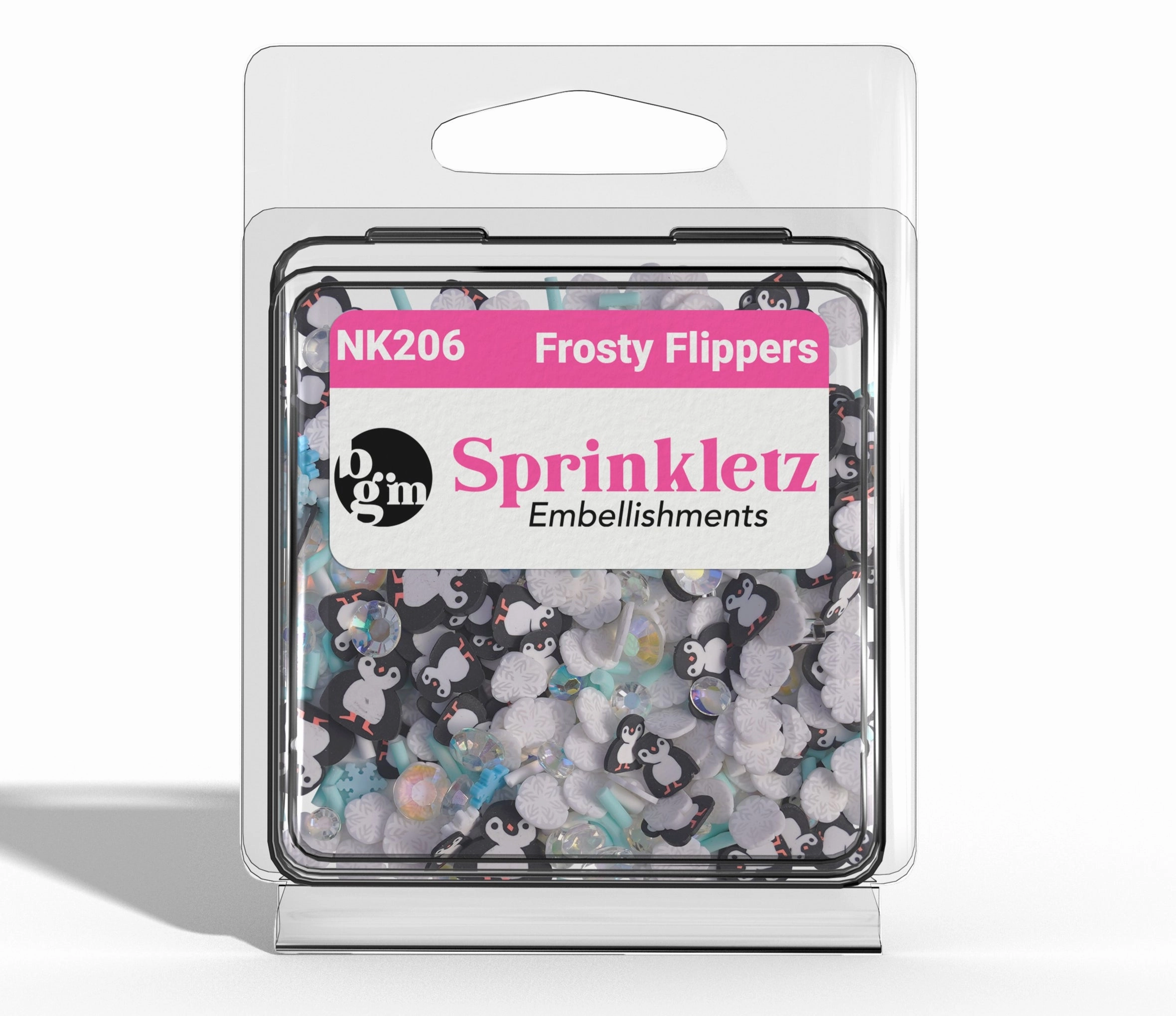 Buttons Galore - Frosty Flippers Sprinkletz