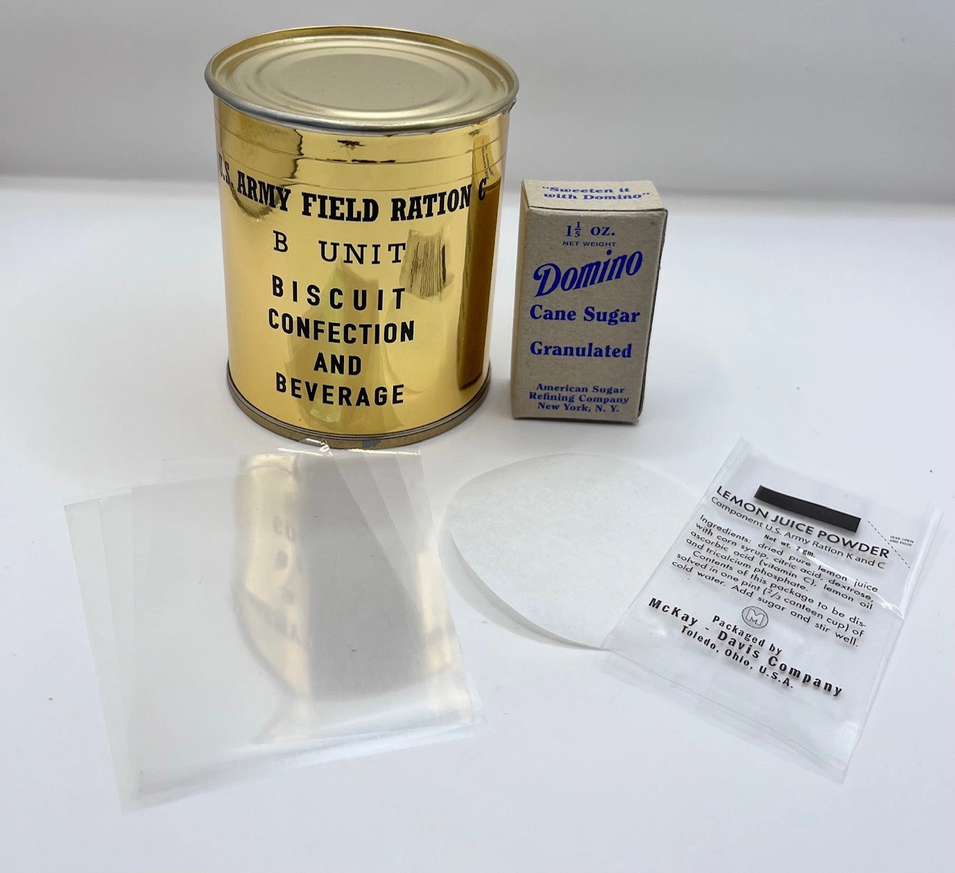 C Ration Can B Unit Kit