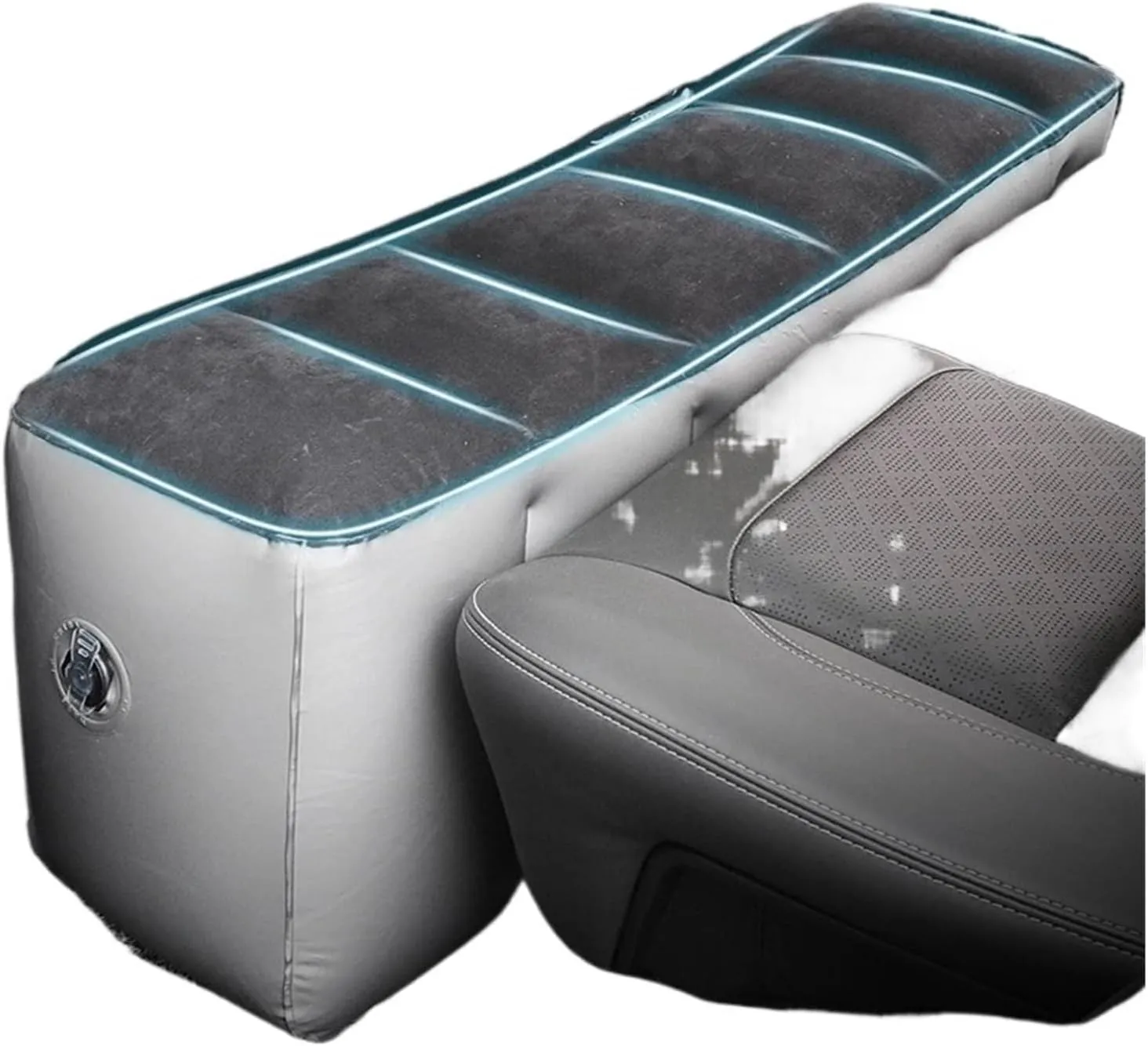 Car Travel Inflatable Mattress - Portable Back Seat Sleeping Pad for Camping and Road Trips(Air Pump)