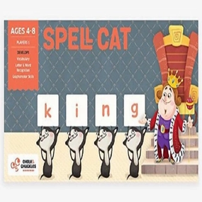 Chalk & Chuckles Spell Cat