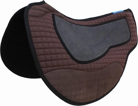 CHALLENGER Horse Quilted Endurance Contoured Barrel Gel Comfort Saddle Pad 39185