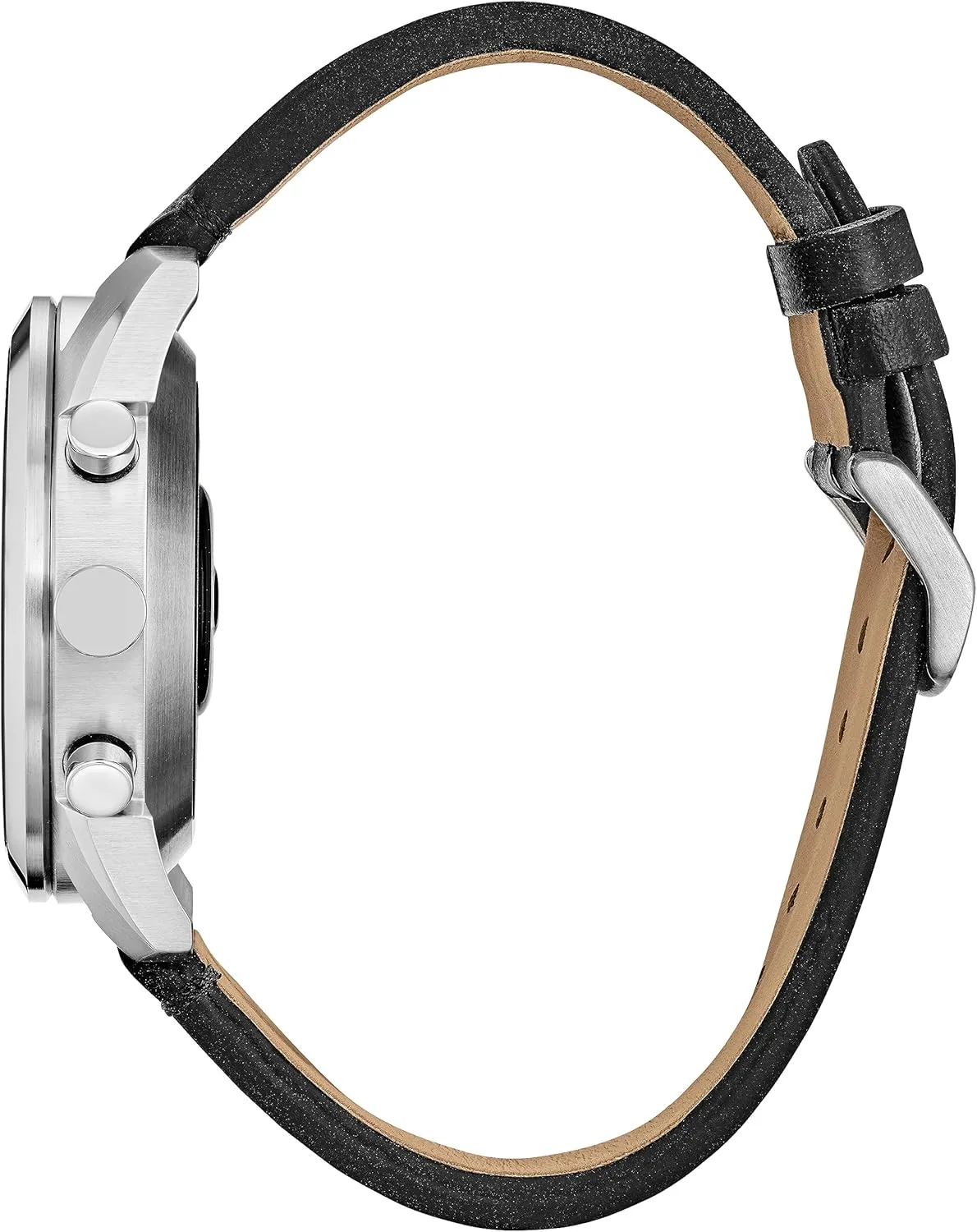 Citizen CZ Smartwatch with YouQ wellness app featuring IBM Watson® AI and NASA research, black and white customizable display, Bluetooth, HR, Activity Tracker, 18-day battery life, iPhone® and Android™ Compatible