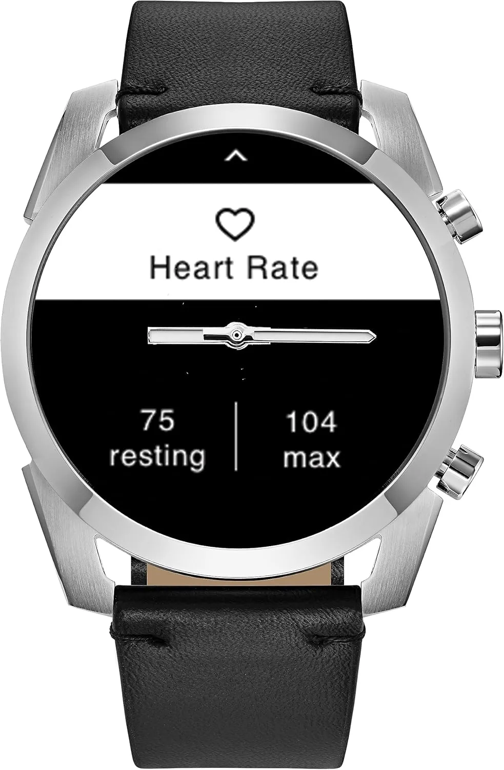 Citizen CZ Smartwatch with YouQ wellness app featuring IBM Watson® AI and NASA research, black and white customizable display, Bluetooth, HR, Activity Tracker, 18-day battery life, iPhone® and Android™ Compatible