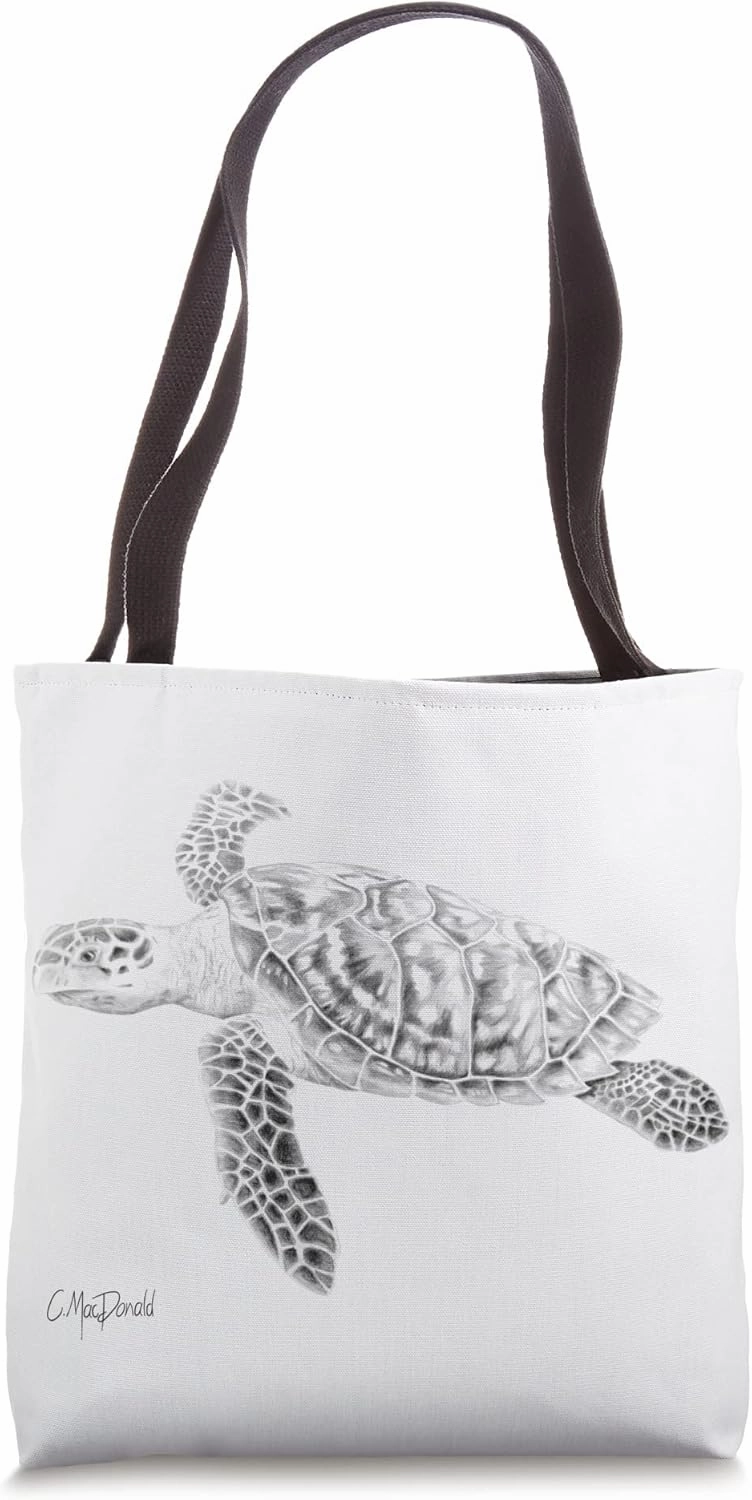 Coastal Sea Turtle Ocean Animal Tote Bag
