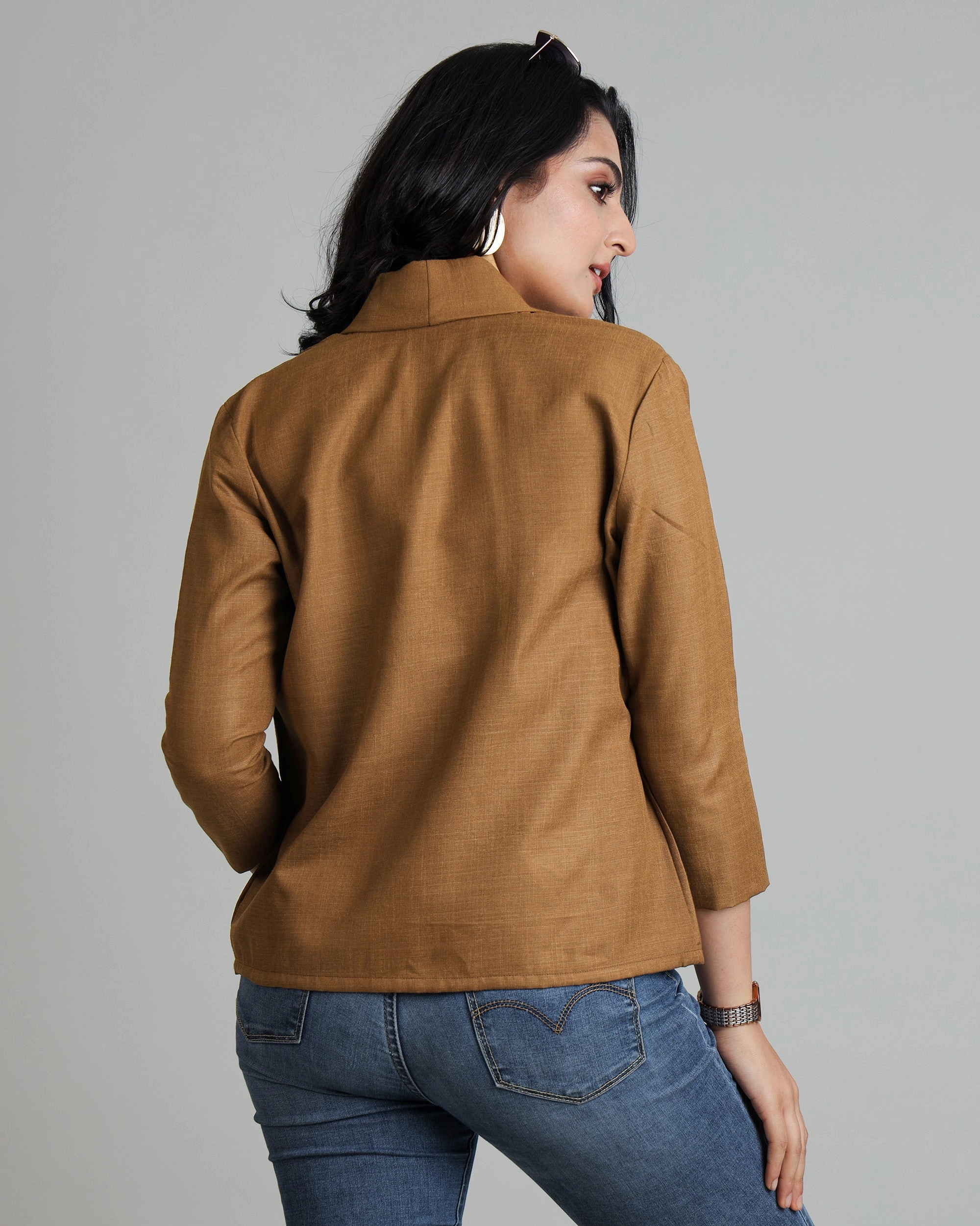 Cotton Comfort: Women's Lightweight Jacket