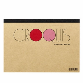 Croquis Sketch Pad, A5, Cream Paper