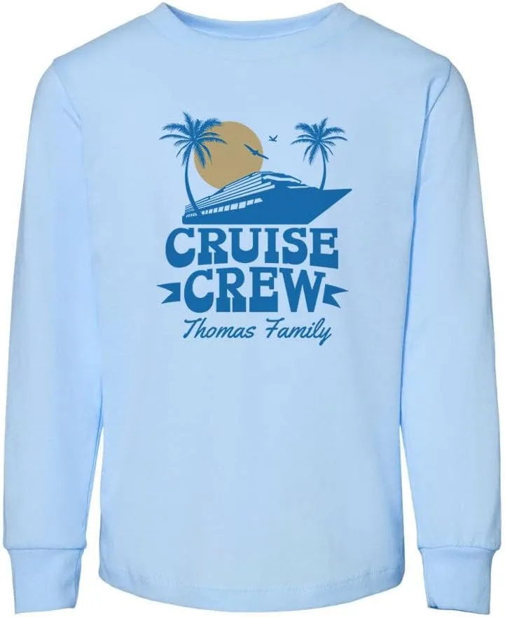 Cruise Crew Thomas Family Toddler Kids Long Sleeve T-Shirt