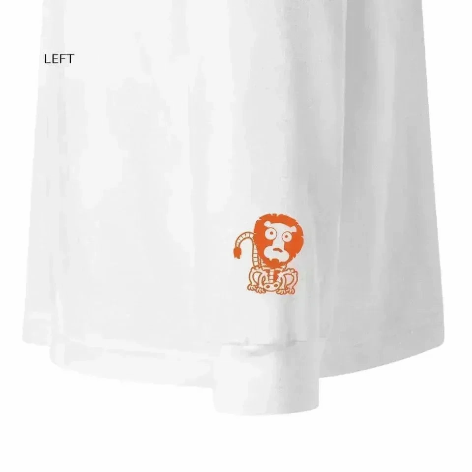 Custom Embroidered Haunted Zoo Animals Long Sleeve T-Shirt