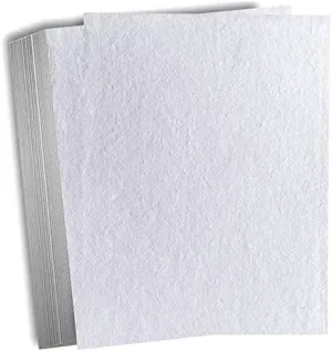 Deckle Papers A5 300 GSM Card Stock Made of Handmade Paper All Occasion Card Stock. Hand Written Invitation Cards Blank Card Stock DIY Play Cards. Size-5.8x8.3 Pack of-50 Ivory White