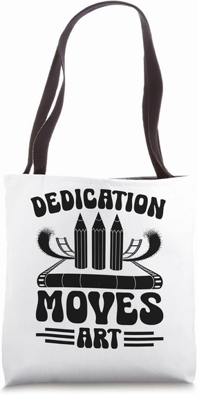 Dedication Moves Art Animation Sketch Animate Storytelling Tote Bag