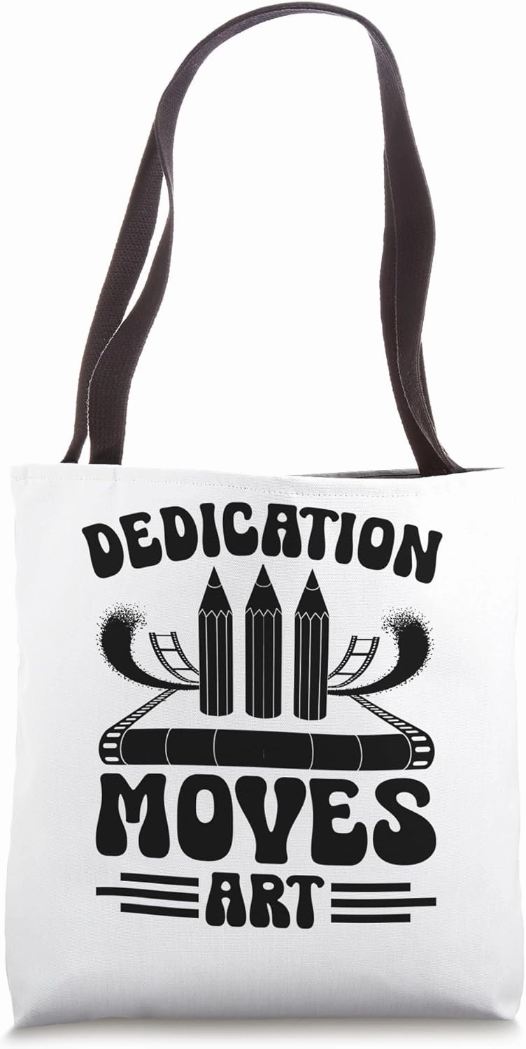 Dedication Moves Art Animation Sketch Animate Storytelling Tote Bag
