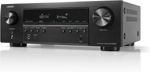 Denon AVR-S570BT (2022 Model) 5.2 Channel AV Receiver - 8K Ultra HD Audio & Video, Enhanced Gaming Experience, Wireless Streaming via Built-in Bluetooth, (4) 8K HDMI Inputs, Supports eARC (Renewed)