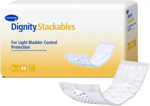 Dignity Stackables Unisex Incontinent Pad Barrier-Free 3-1/2 X 12 Inch 30053-180, 45 Ct