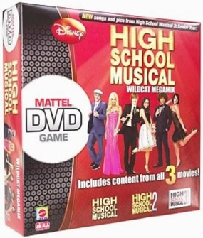 Disney High School Musical Wildcat Megamix DVD Board Game