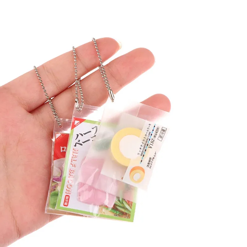 Dollhouse Simulation Food Toy Pendant