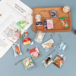 Dollhouse Simulation Food Toy Pendant