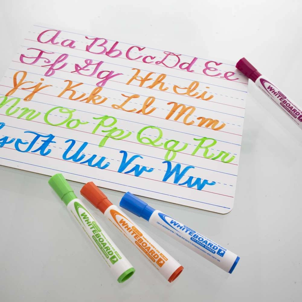 Double Sided Dry Erase Lap Board 9" X 12"