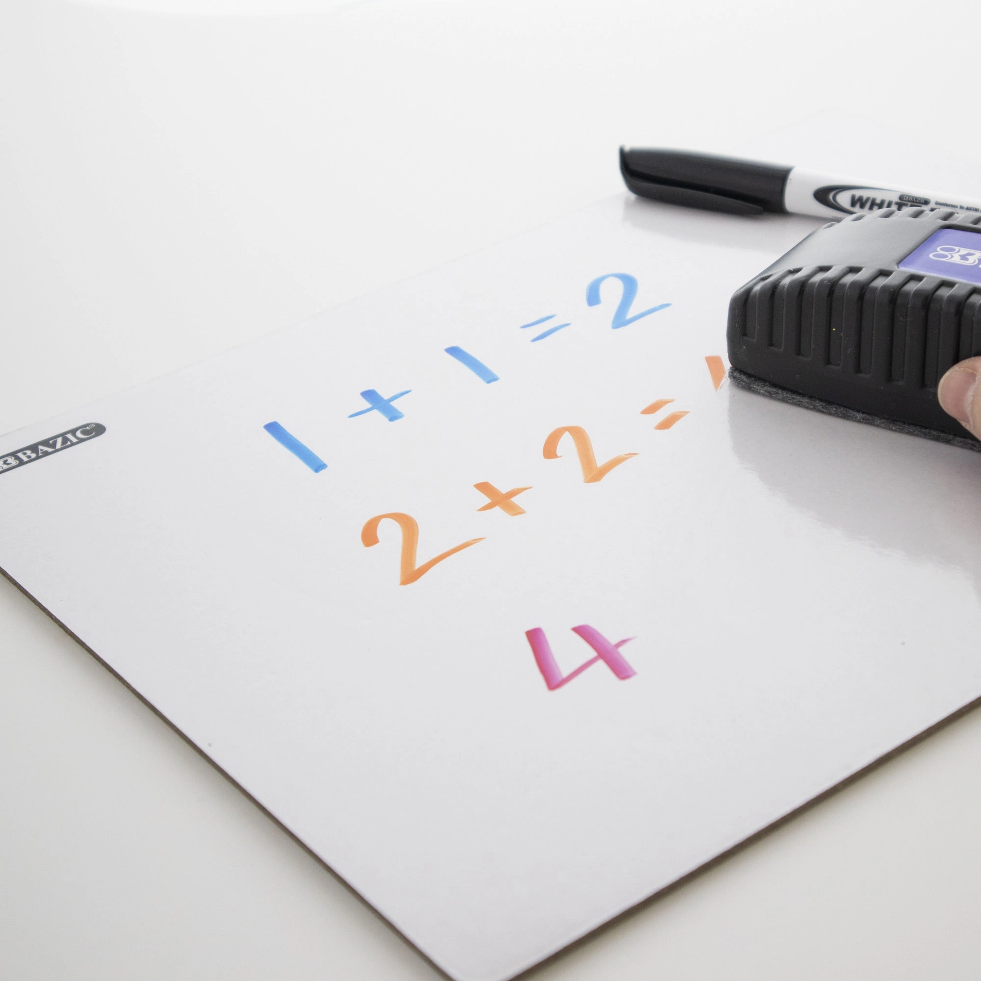 Double Sided Dry Erase Lap Board 9" X 12" w/ Marker
