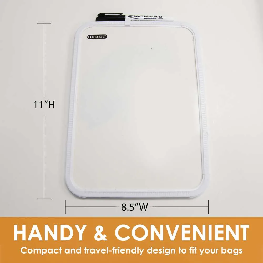 Dry Erase Board 8.5" X 11" w/ Marker
