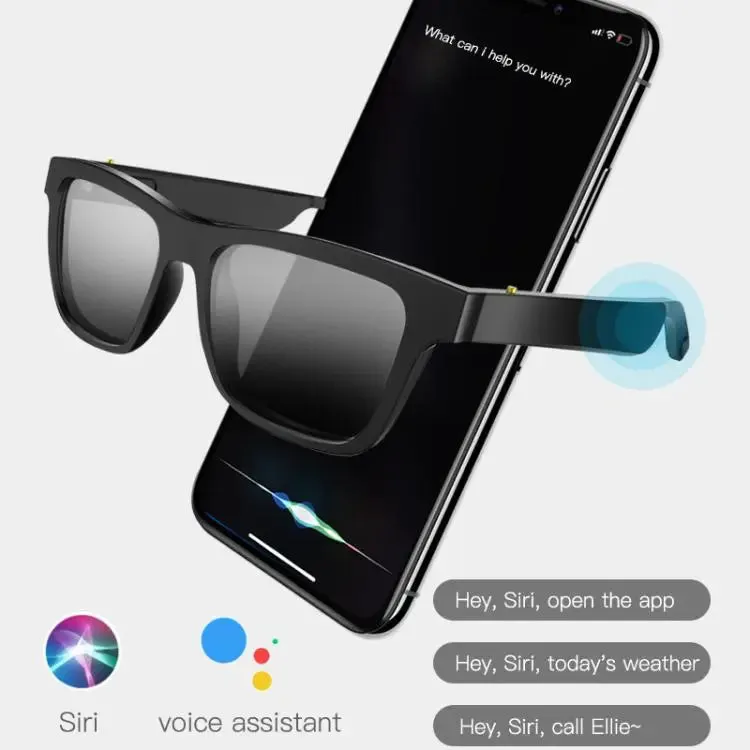 E10 Smart Audio Bluetooth Glasses, Style: Touch Style(Black)