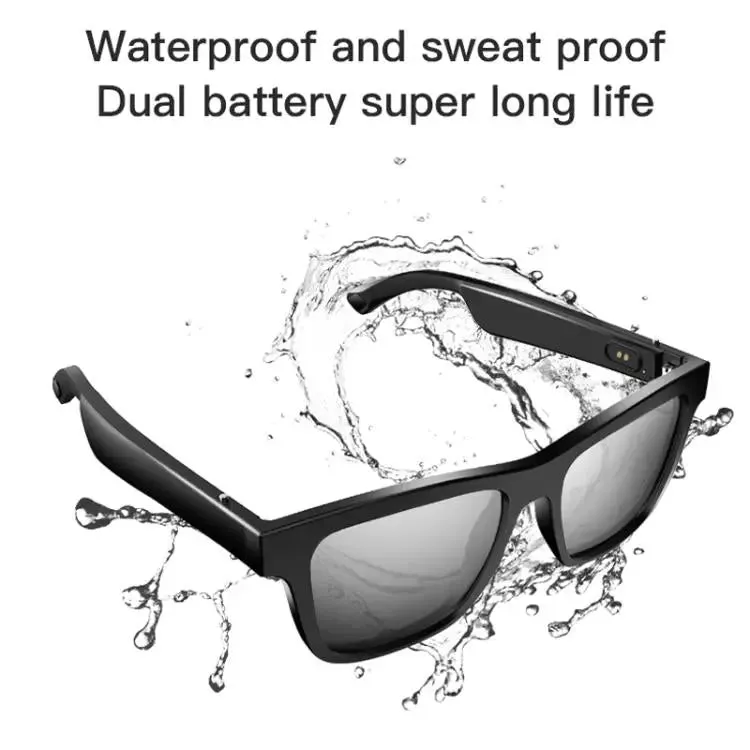 E10 Smart Audio Bluetooth Glasses, Style: Touch Style(Black)