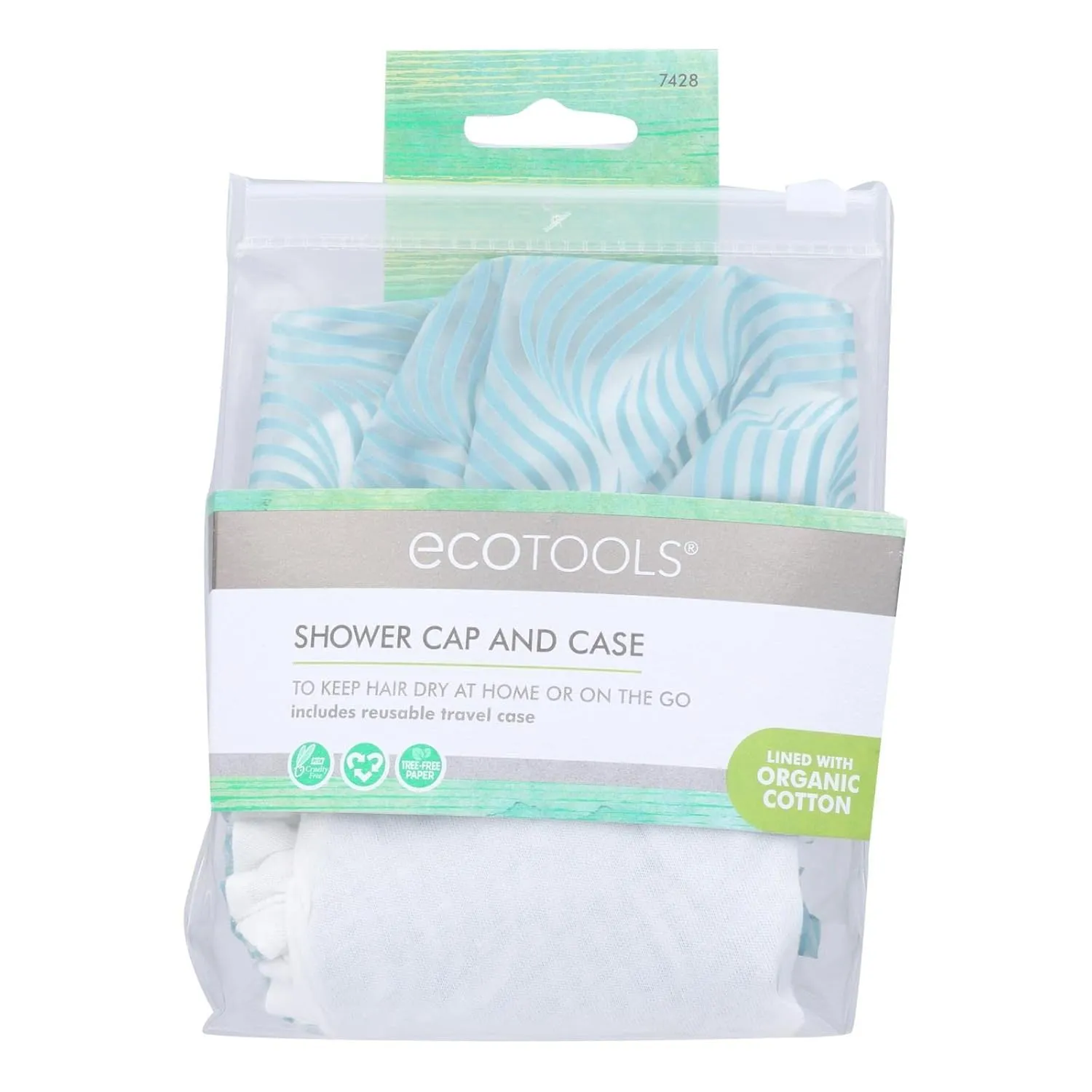 Eco Tools Shower Cap - Case of 4-1 Count