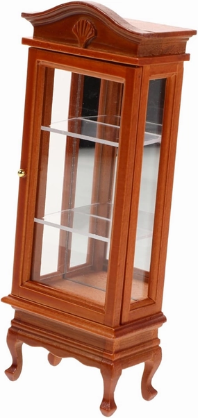 ERINGOGO Dollhouse Miniature Bookshelf Cabinet Scale Realistic Living Room Furniture Display Shelf Dollhouse Accessories for Compact Spaces