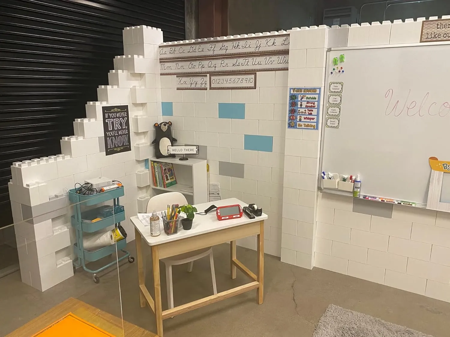 EverBlock Single Color Combo Pack | Giant Building Blocks | Easy to Connect & Reuse | Indoor & Outdoor Use | Build Displays & Structures | White