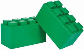 EverBlock 12' x 6' Full Size Plastic Modular Bulk Pack | Giant Building Blocks | Easy to Connect & Reuse | Indoor & Outdoor Use | Build Displays & Structures | Green