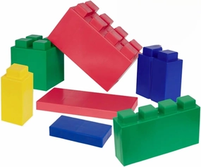 EverBlock Single Color Combo Pack | Giant Building Blocks | Easy to Connect & Reuse | Indoor & Outdoor Use | Build Displays & Structures | Multicolored