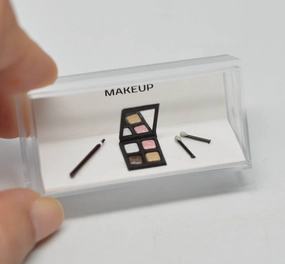 Eyeshadow Palette and Eye Liner Set Dollhouse Makeup