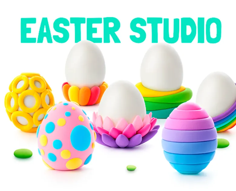 Fat Brain Toys Hey Clay Easter Studio