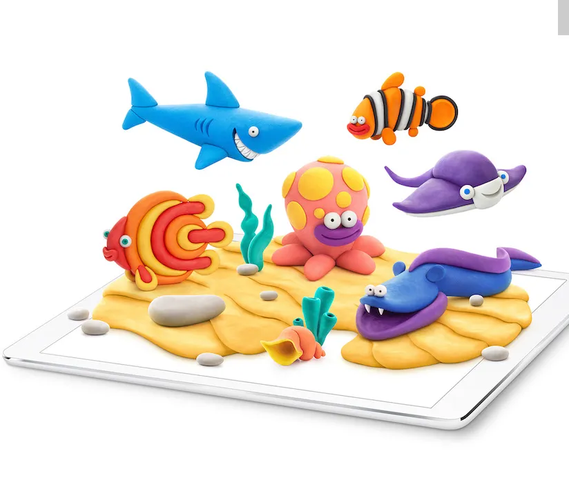 Fat Brain Toys Hey Clay - Ocean