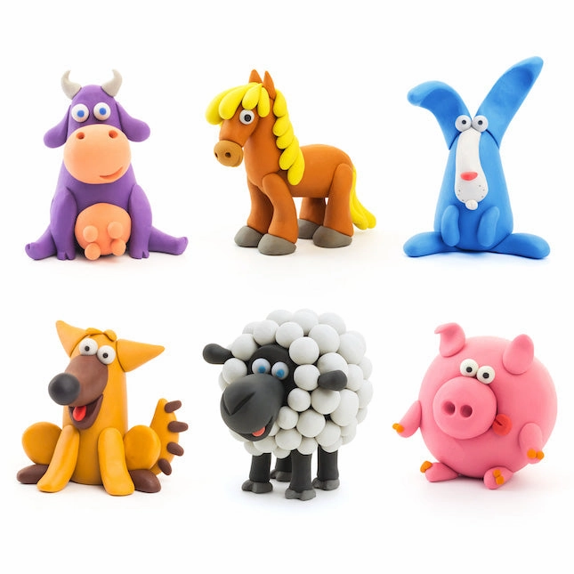Fat Brain Toy Co Hey Clay - Animals