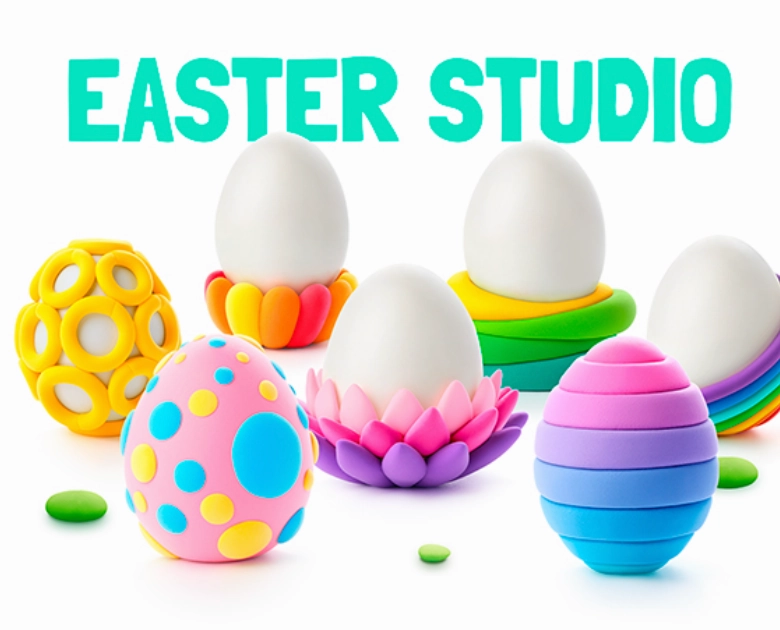 Fat Brain Toys Hey Clay Easter Studio