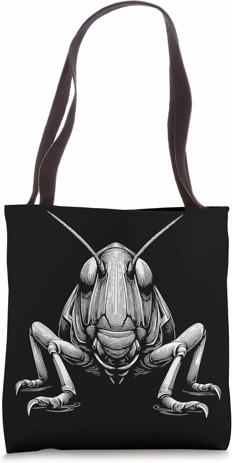 Fingerprint Style - Locust Dad Mom Tote Bag