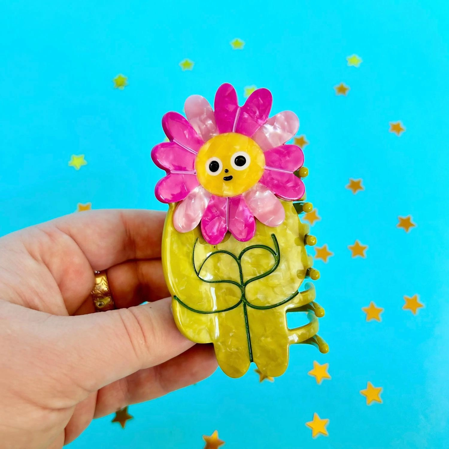 Flower Boy Hair Claw