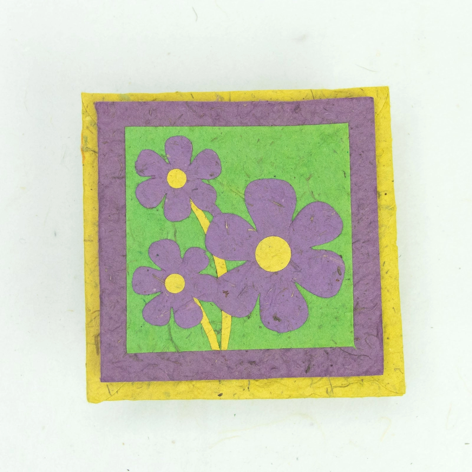 Flower Garden Themed Eco-friendly Greeting Cards - Custom Set of 5 - Make Your Own Set