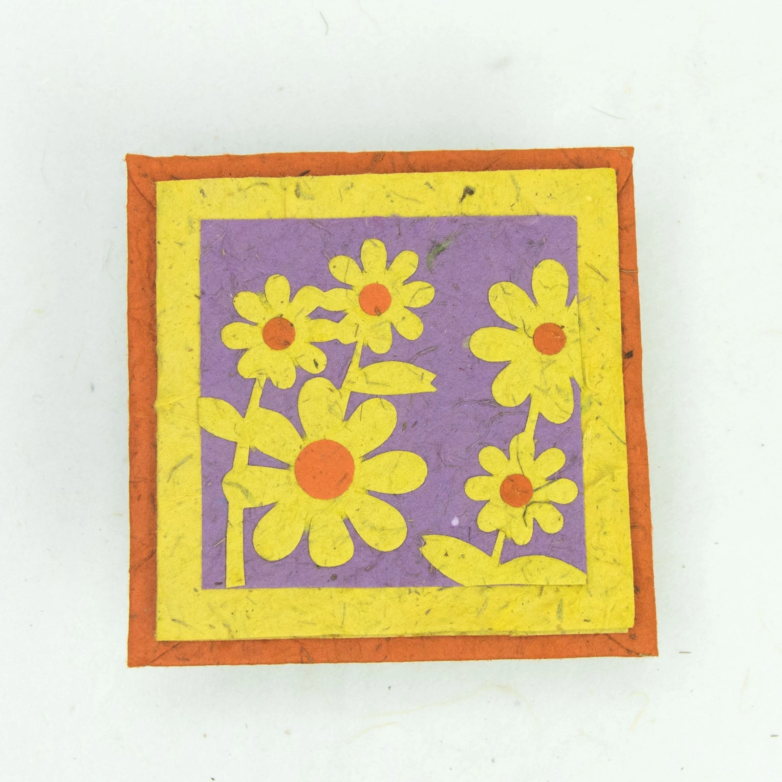 Flower Garden Themed Eco-friendly Greeting Cards - Custom Set of 5 - Make Your Own Set