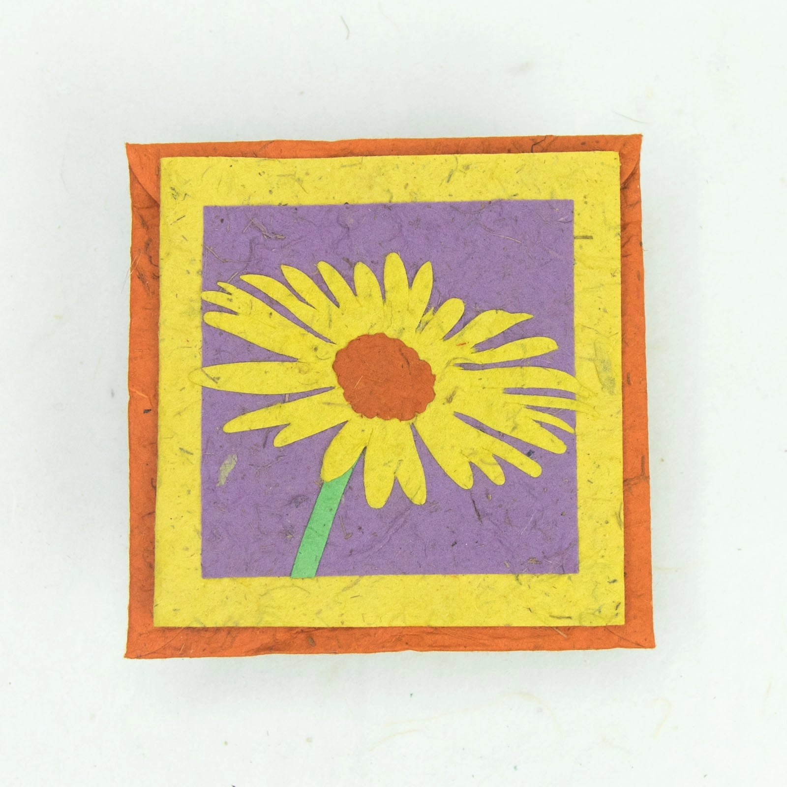 Flower Garden Themed Eco-friendly Greeting Cards - Custom Set of 5 - Make Your Own Set