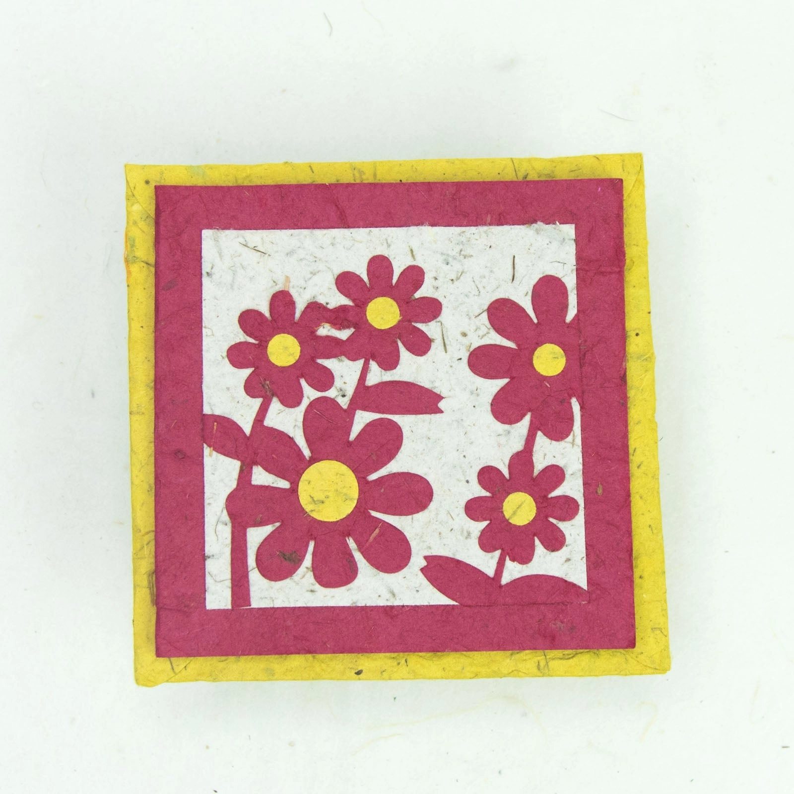 Flower Garden Themed Eco-friendly Greeting Cards - Custom Set of 5 - Make Your Own Set