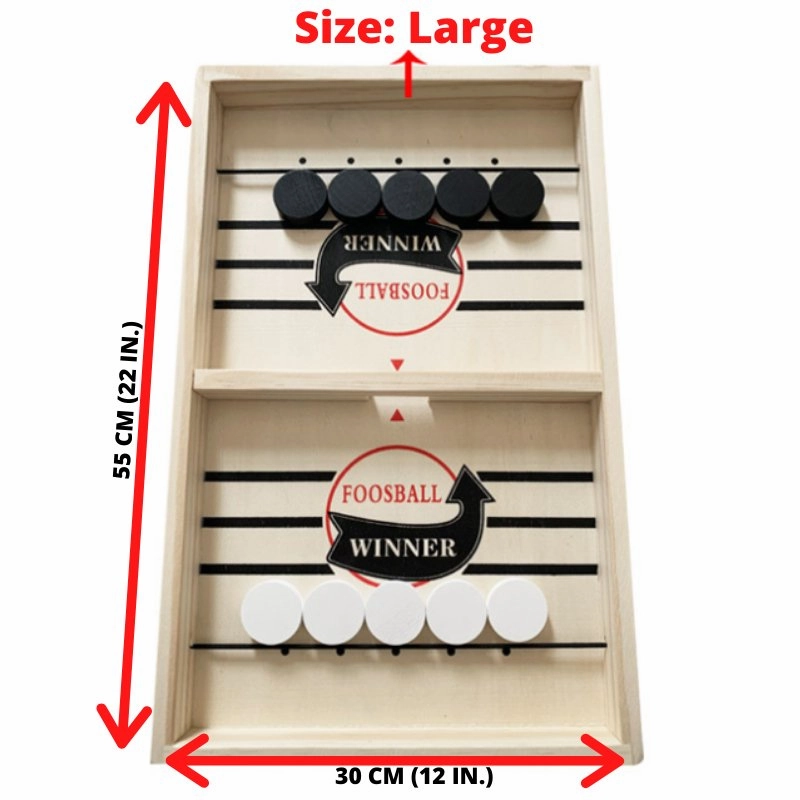 Foosball Puck - Be the First to Get Rid of All Your Discs!