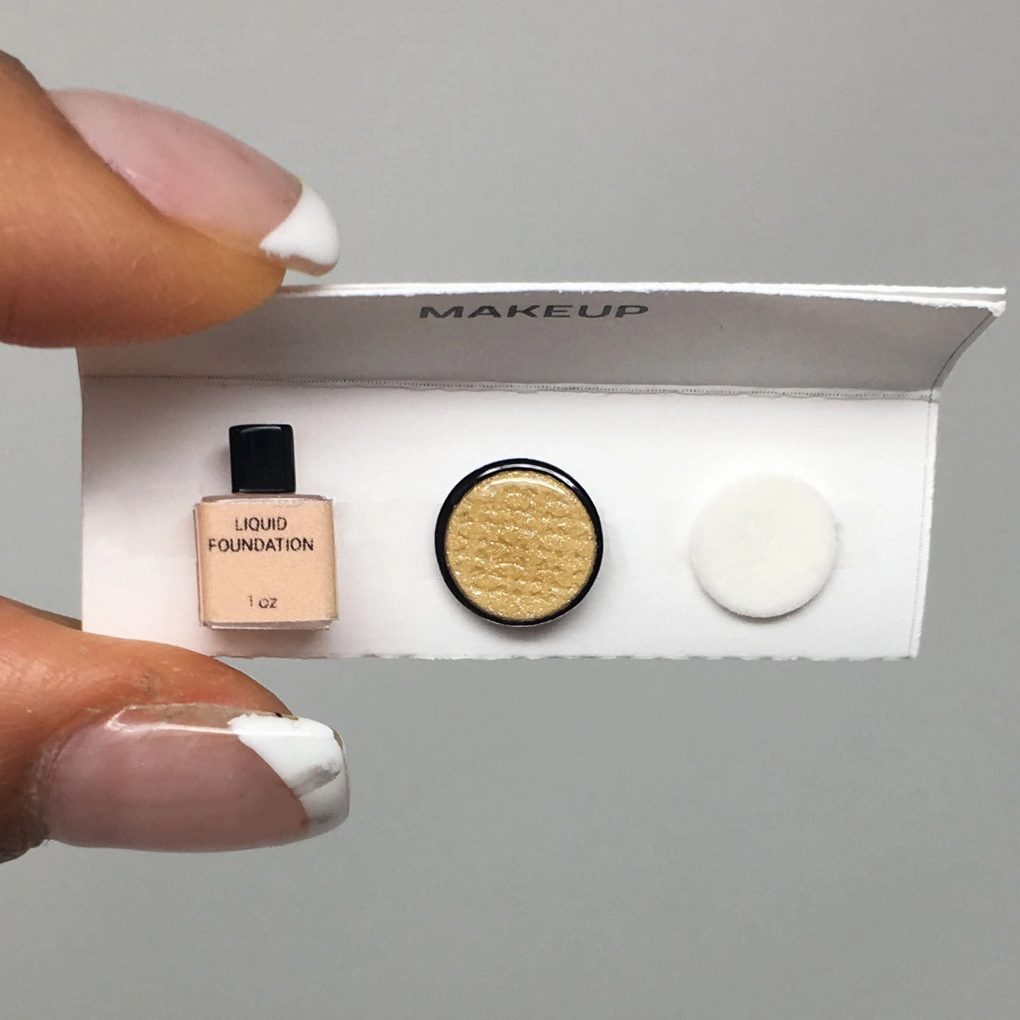 Foundation and Pressed Powder Set Dollhouse Makeup